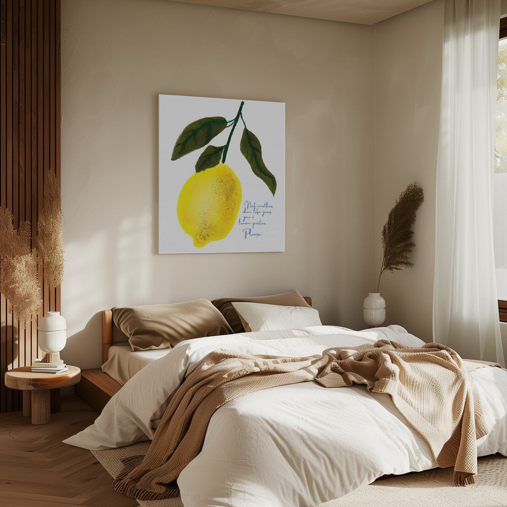 Niet nog een citroen | Canvas