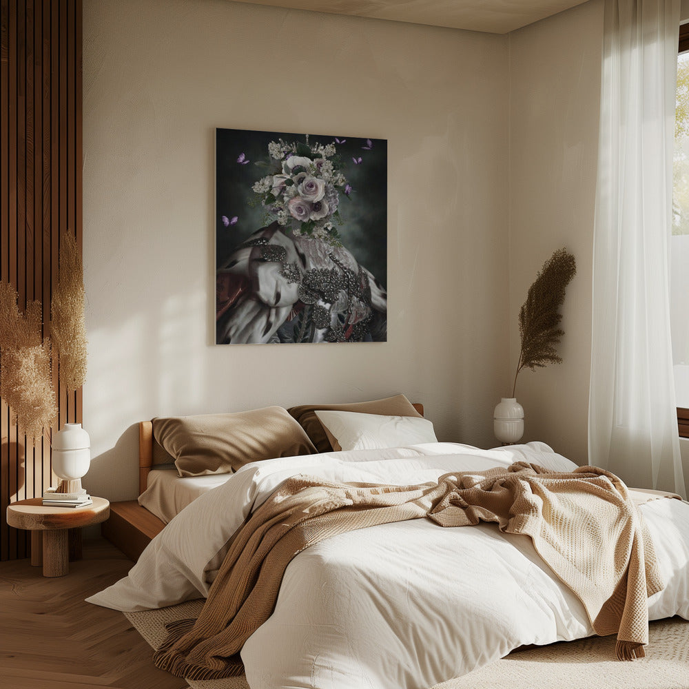 De mijmering van het kroonmeisje | Canvas