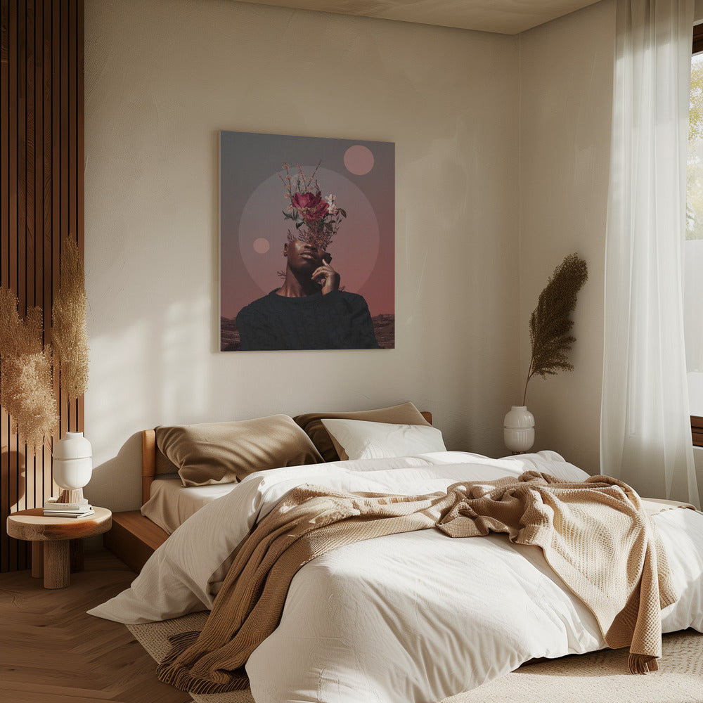 Bleke herinneringen aan de schemering | Canvas