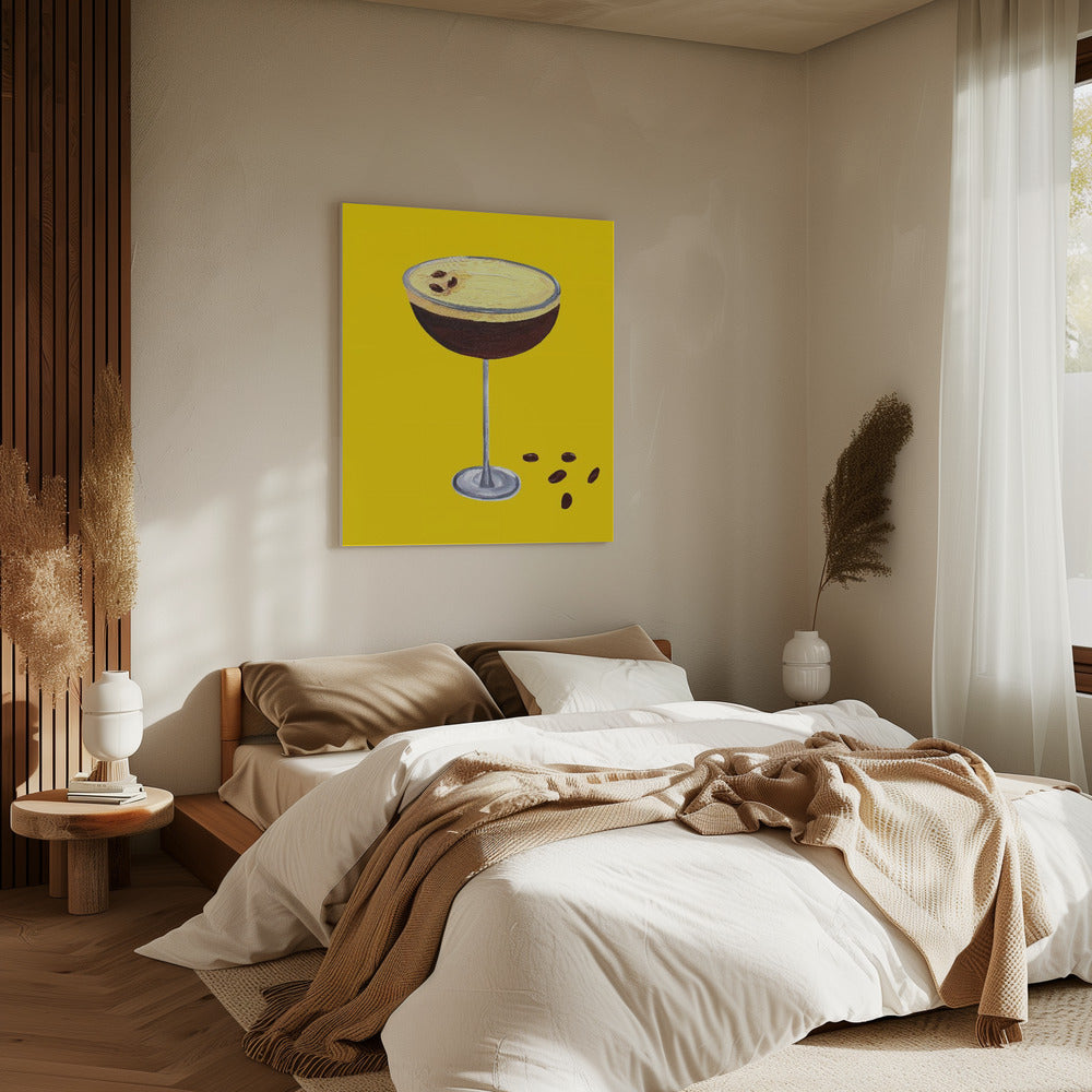 Espresso Martini Buttercup Geel | Canvas