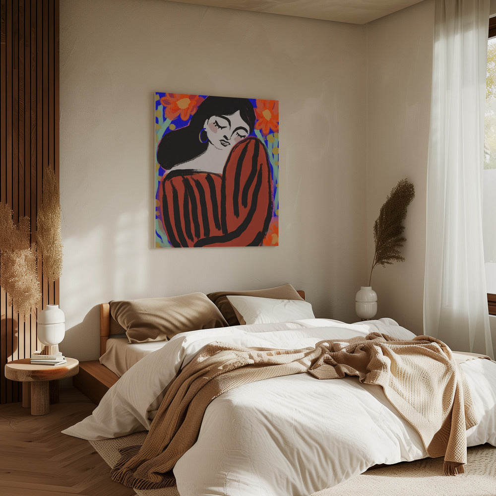 Levendige sereniteit | Canvas