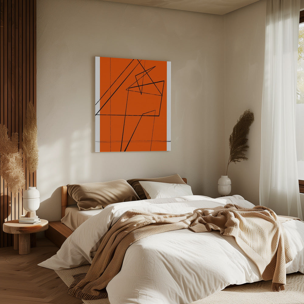 Geometrische Wirwar | Canvas