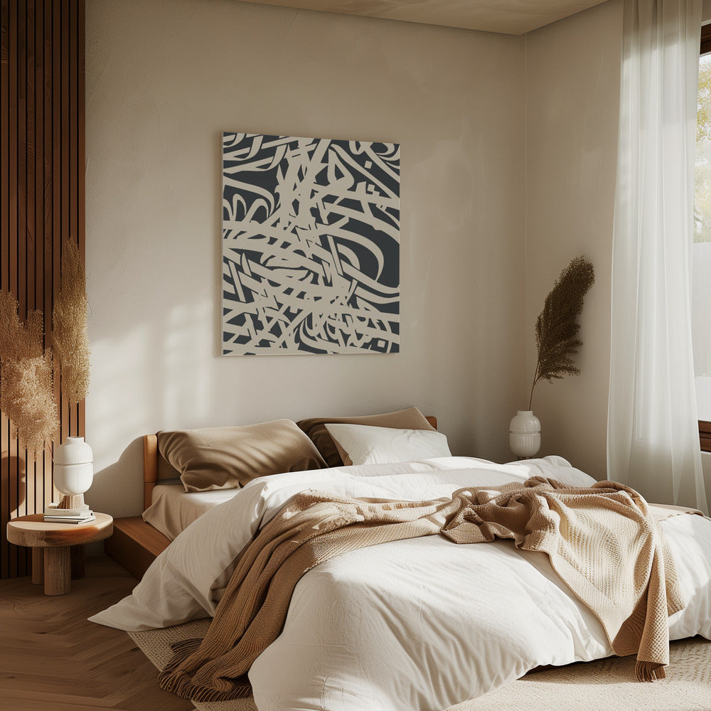 Dynamische compositie van overlapping | Canvas