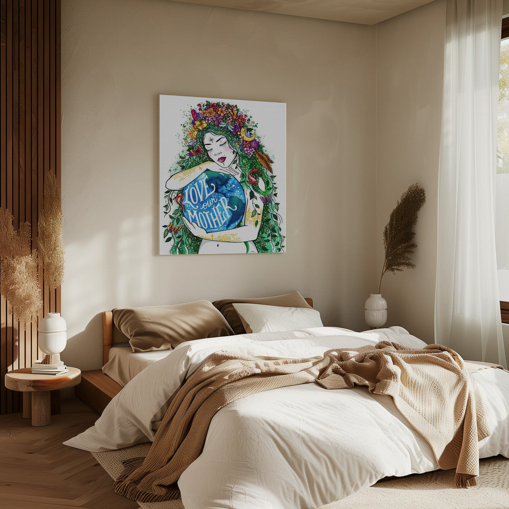 Heb onze Moeder lief | Canvas