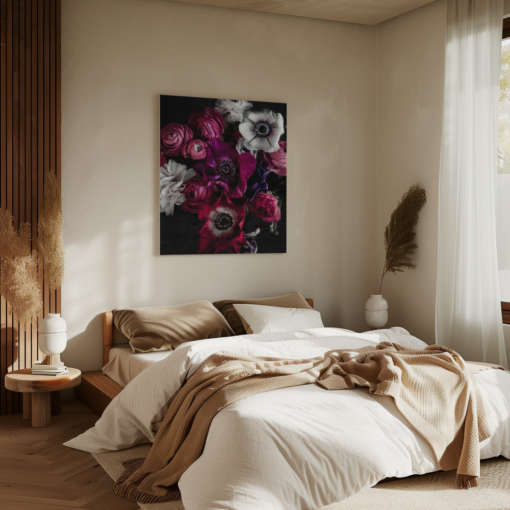 Dark Flowers 1 | Canvas
