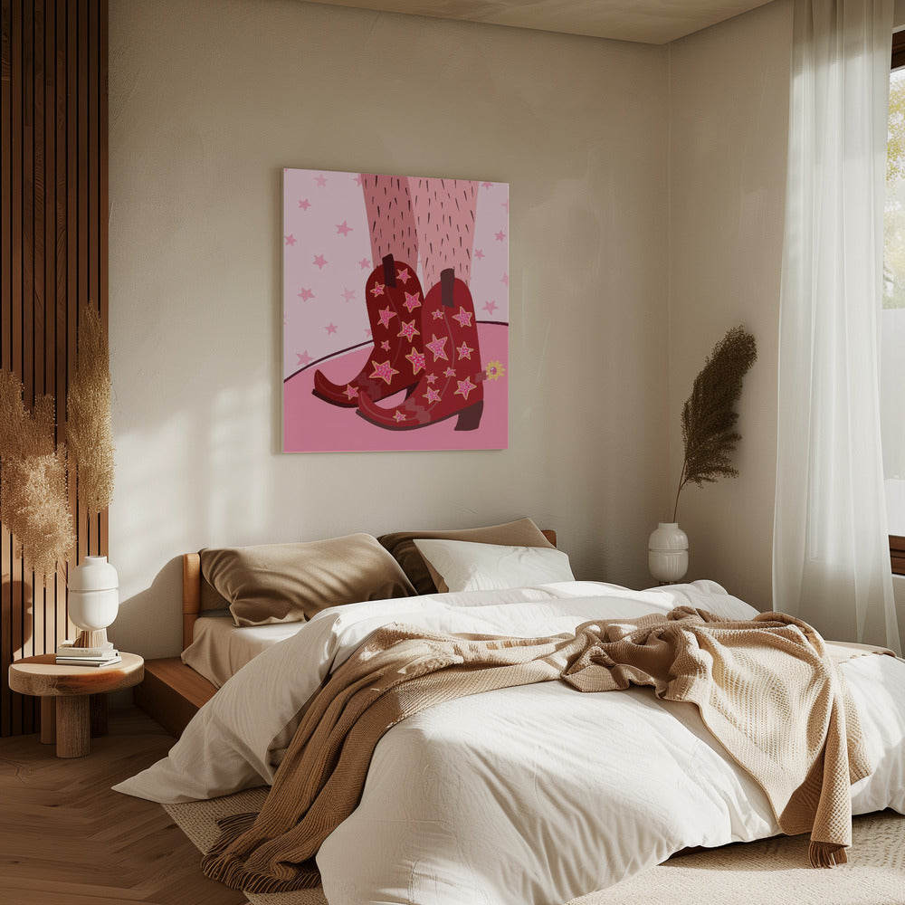Sterrenlaarzen | Canvas
