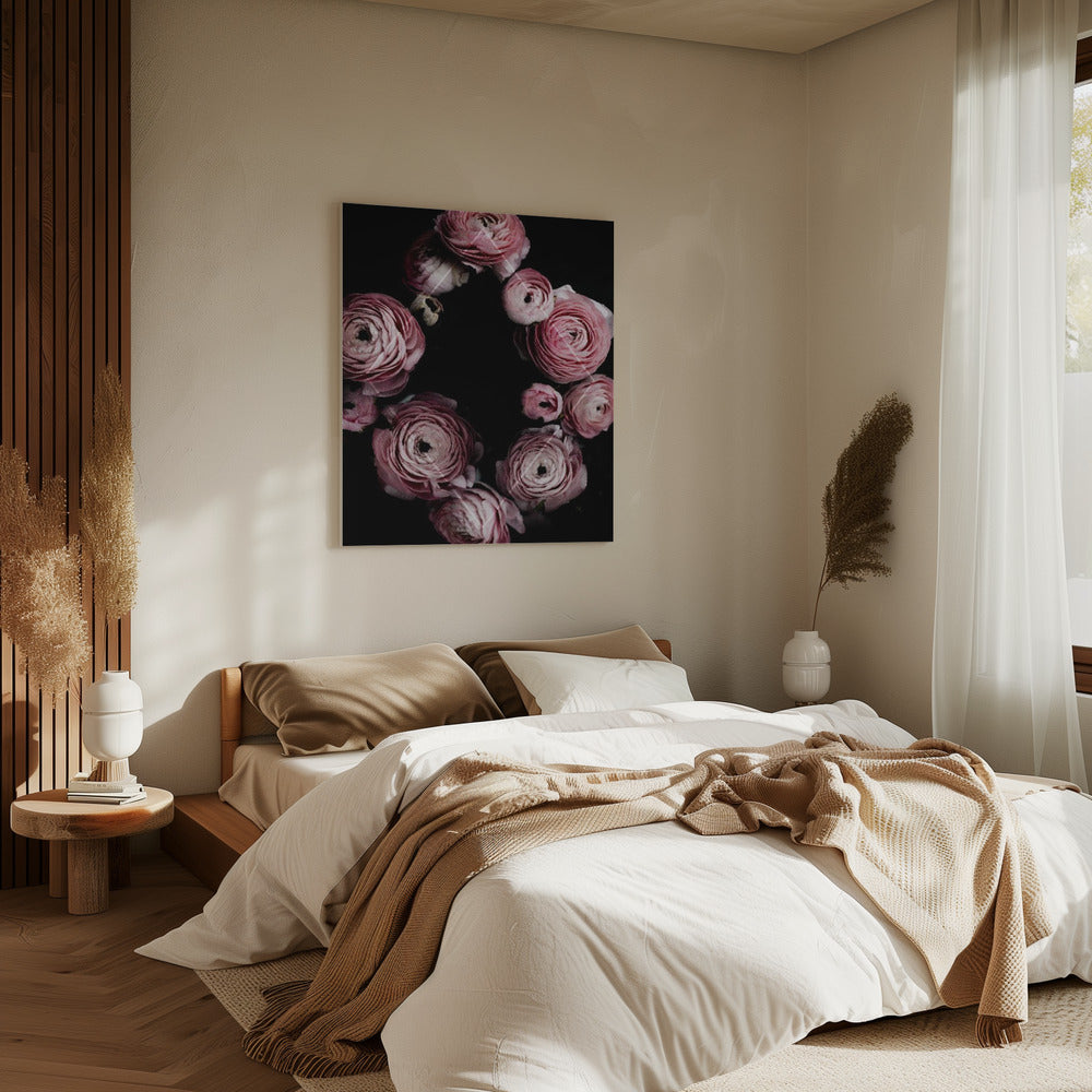 Bloeiende Geometrie 1 | Canvas
