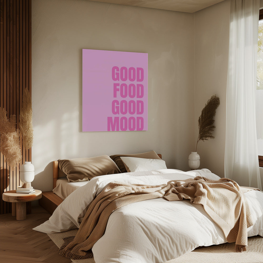 Alleen positieve vibes | Canvas