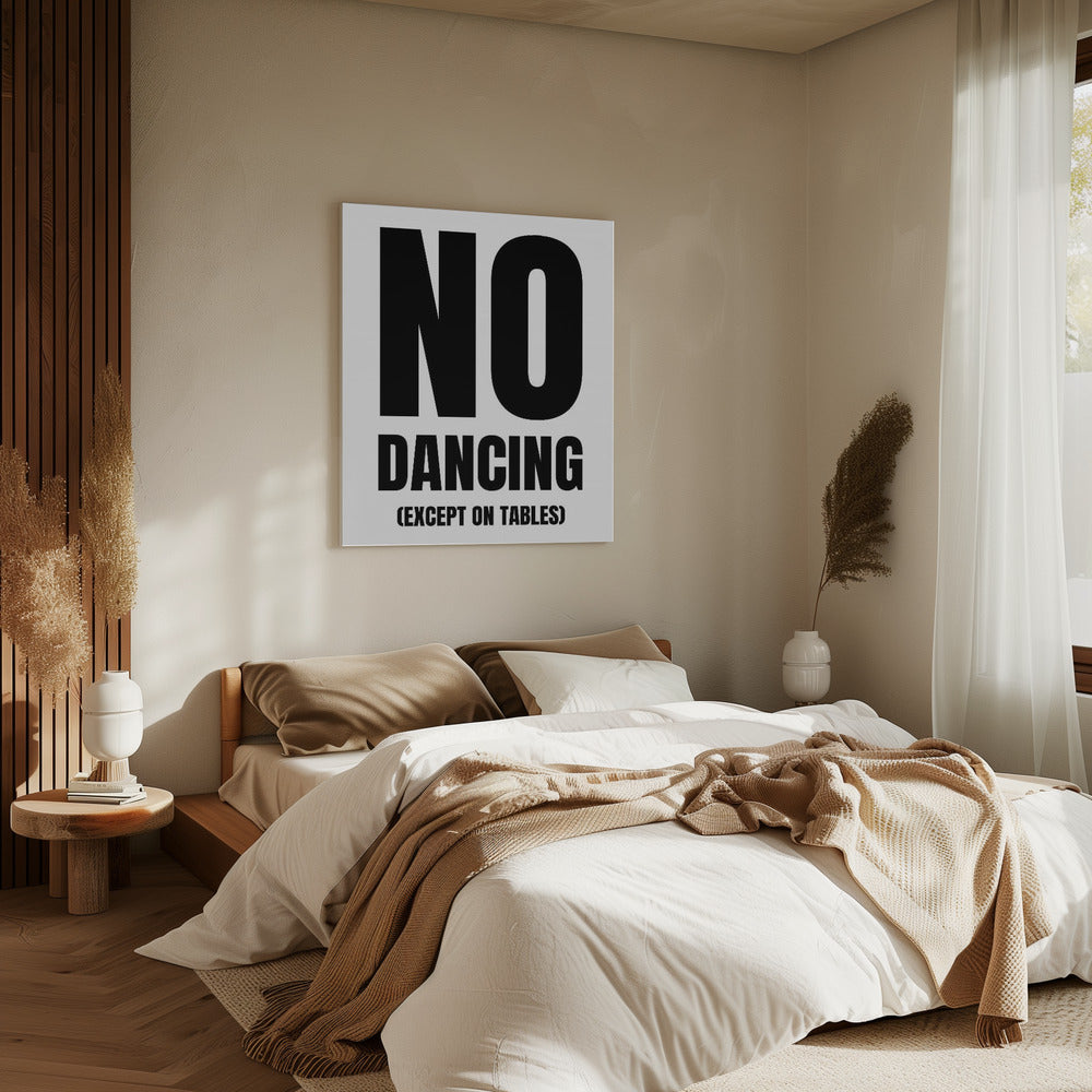 Alleen tafelbewegingen | Canvas