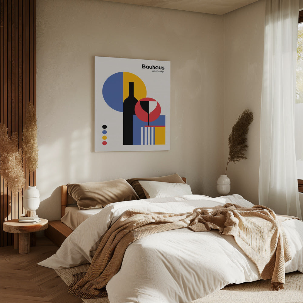 Bauhaus Wijnhuis | Canvas