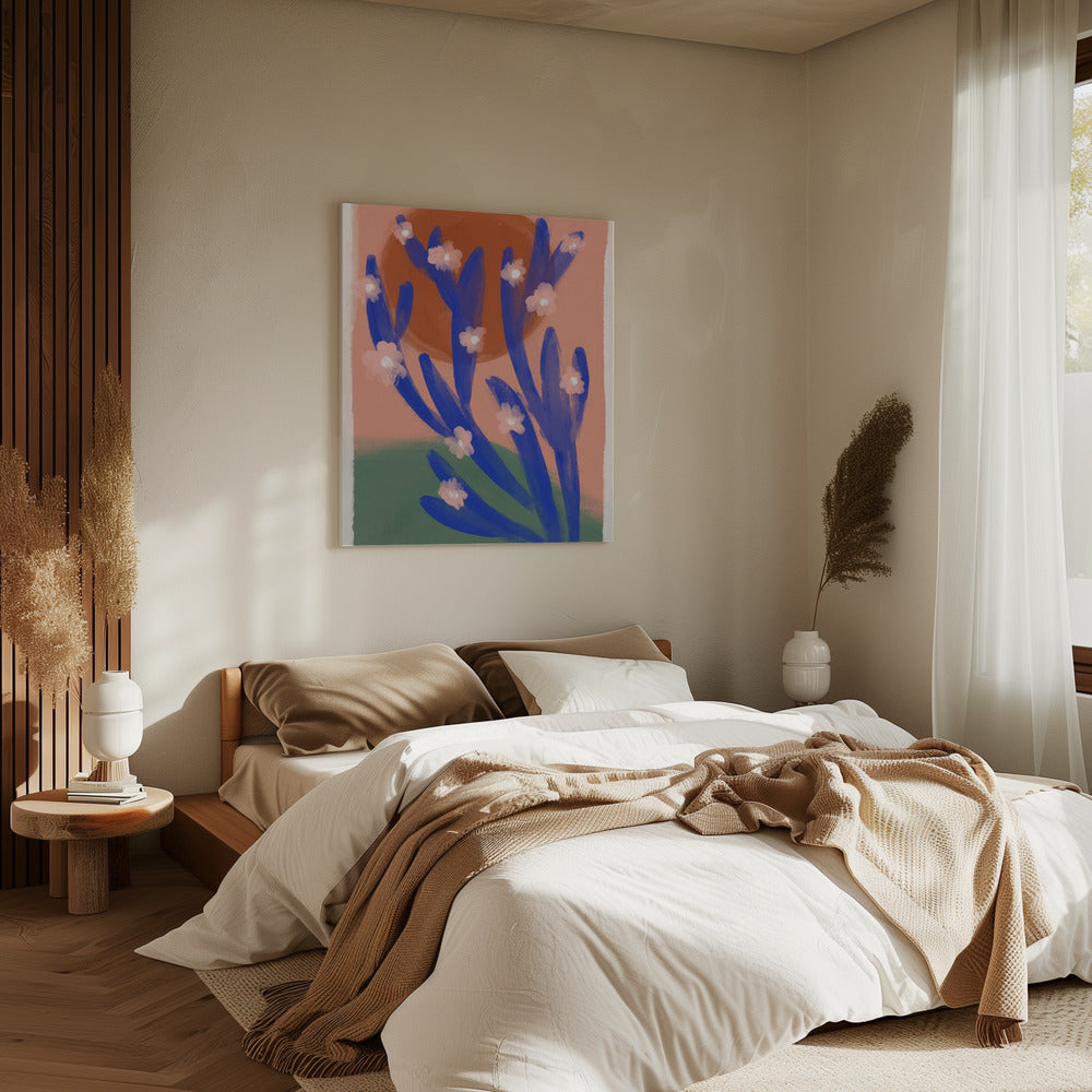 Bloeiende Schemering | Canvas