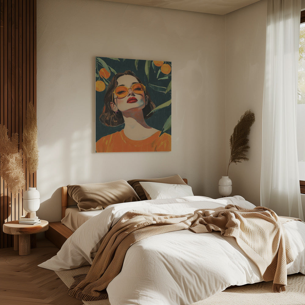Gouden blik | Canvas