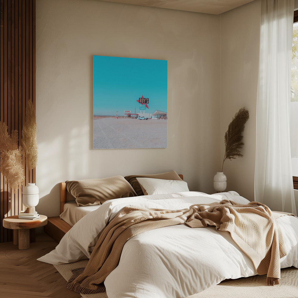 Roy's Motel Cafe Vintage Bord | Canvas