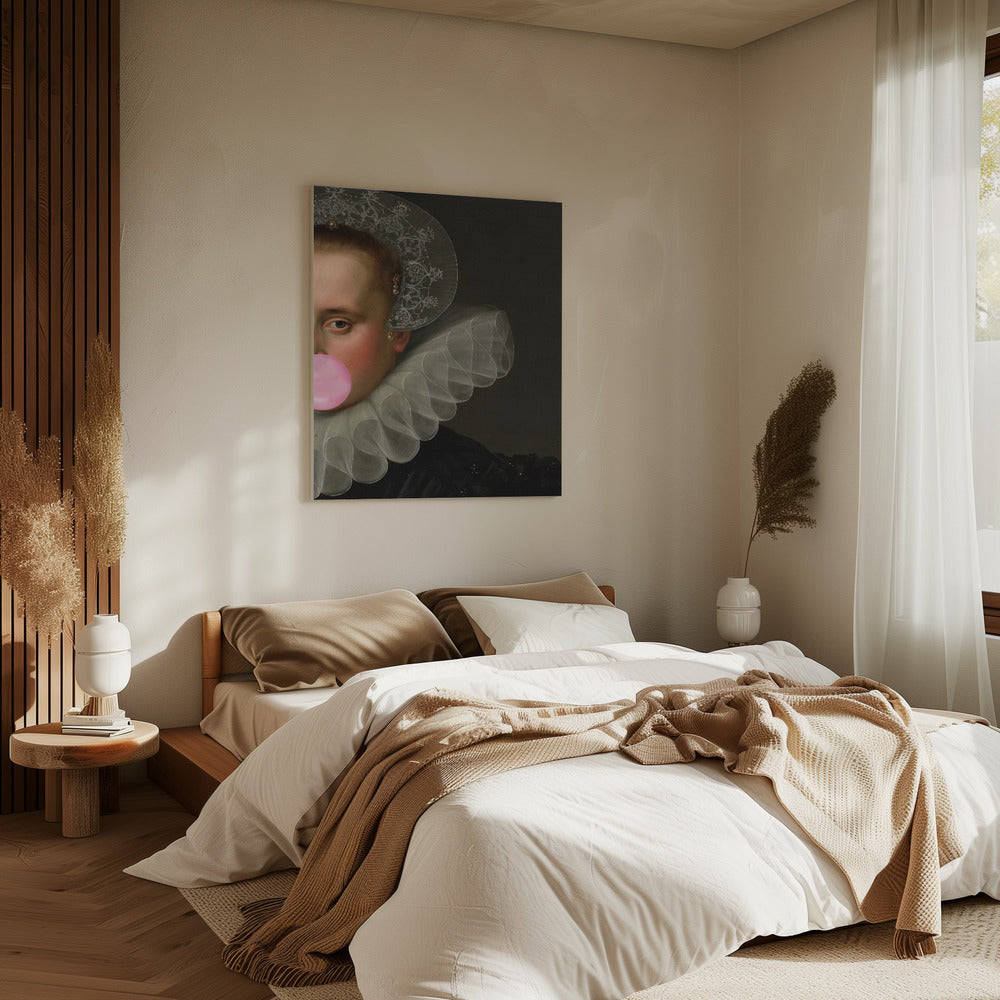 Bubble Gum Queen | Canvas