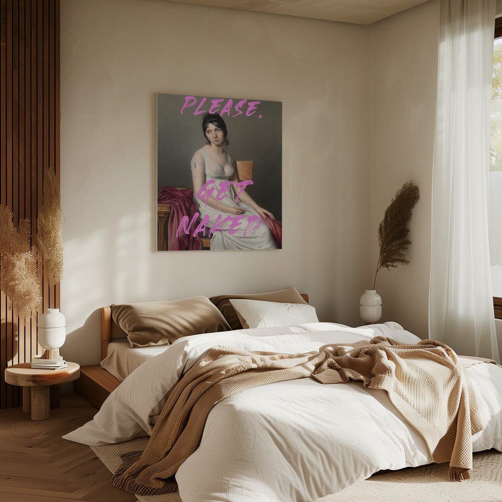 Please, Get Naked | Canvas
