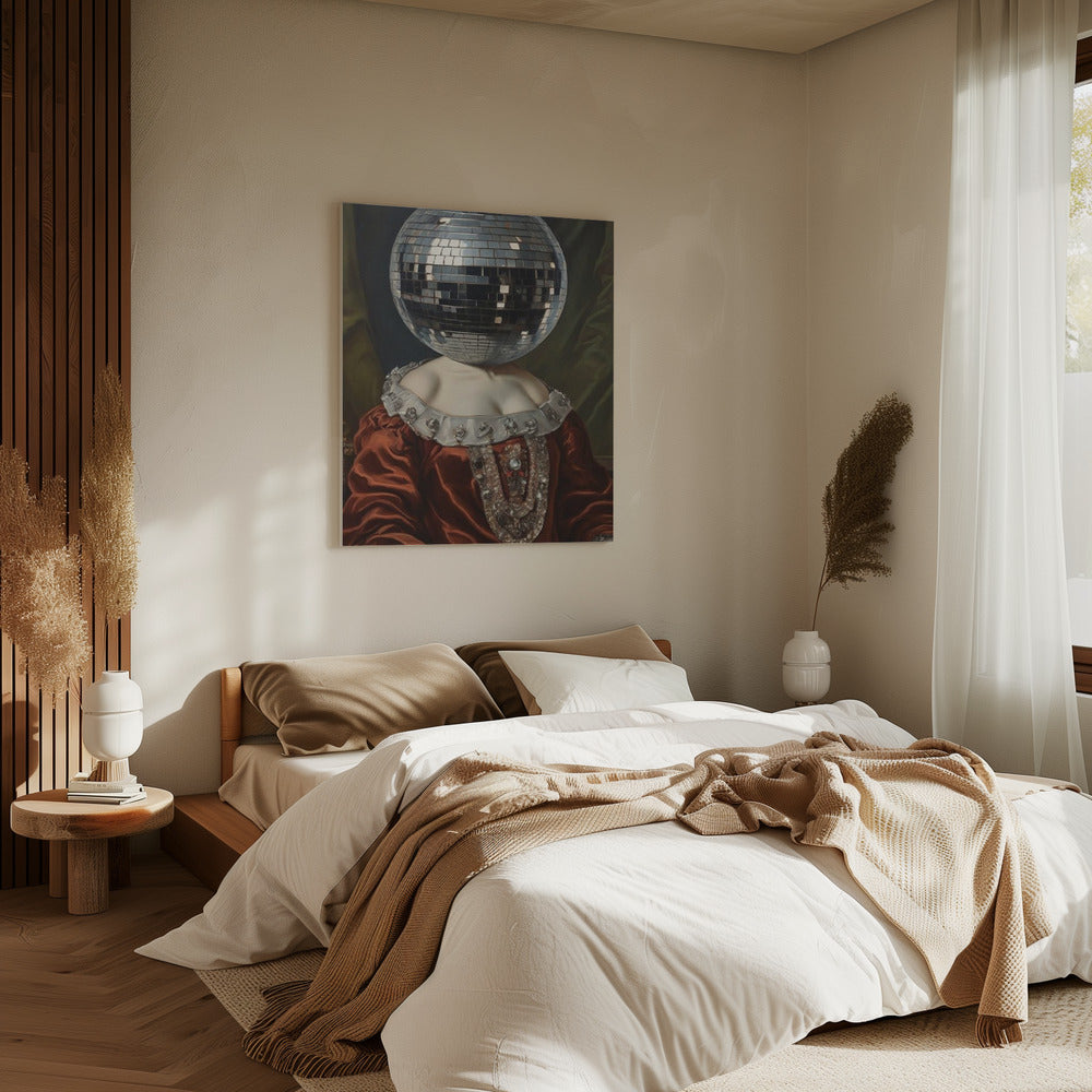 Antieke discobal | Canvas