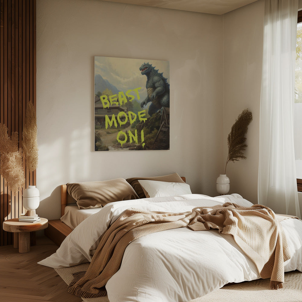 Beestmodus aan | Canvas