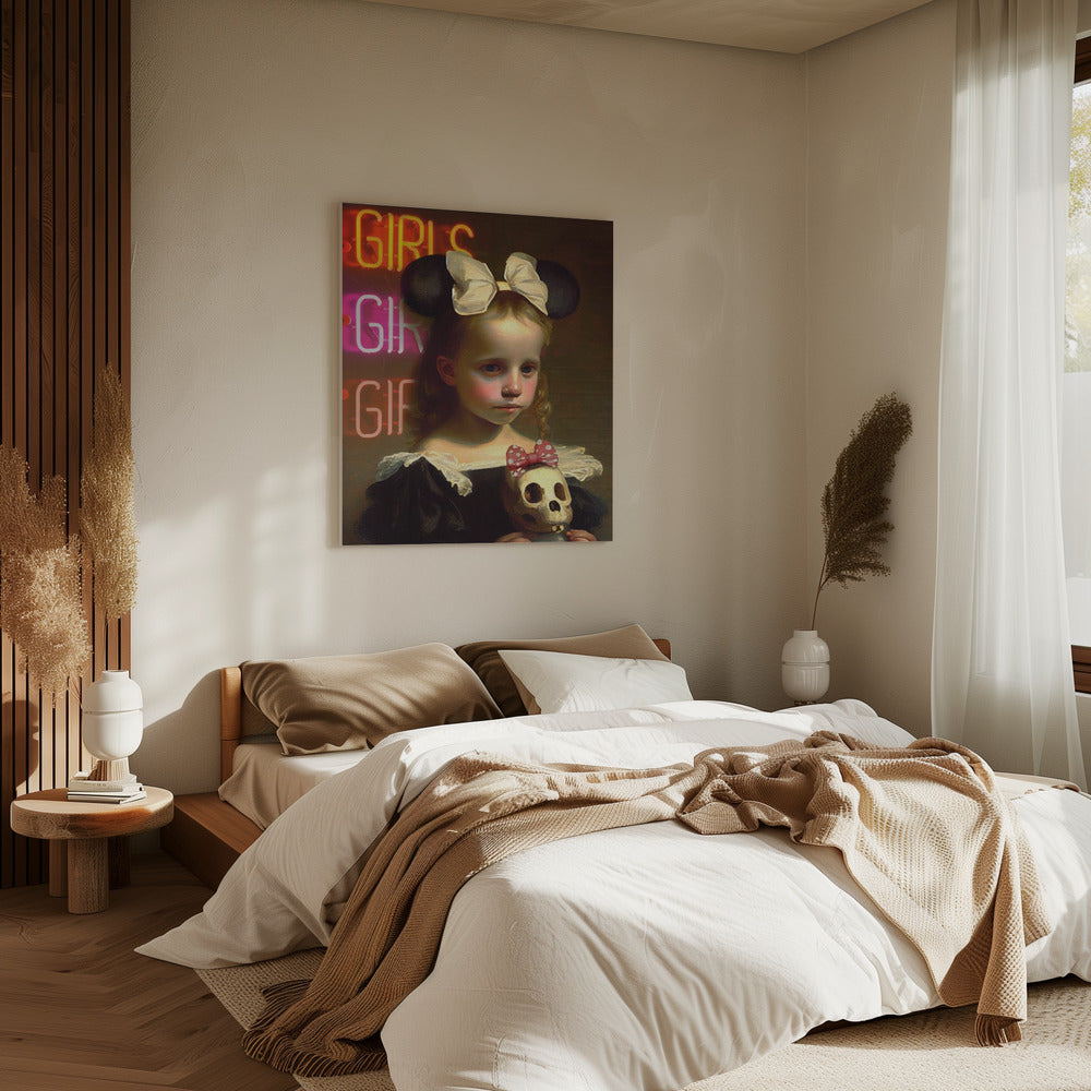 Meisjes willen gewoon plezier hebben | Canvas