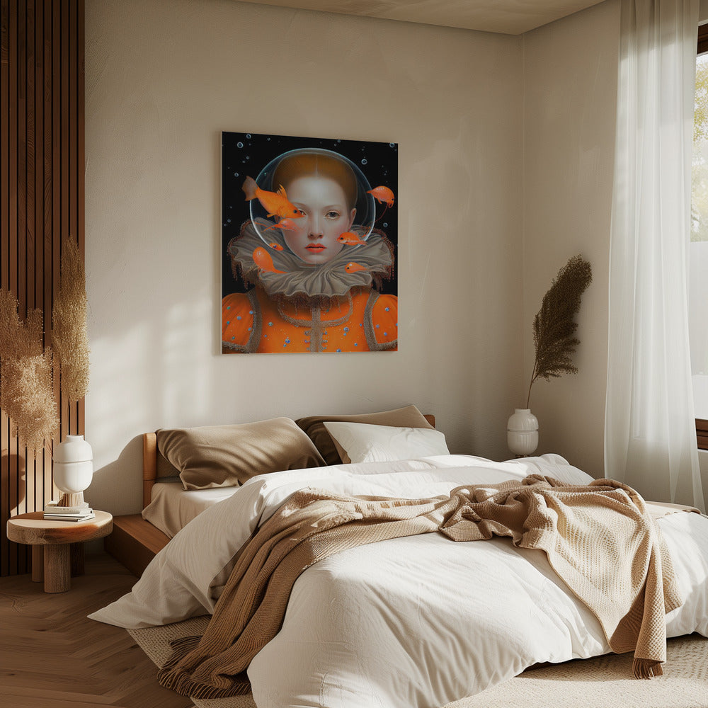De Prinses van de Diepzee | Canvas