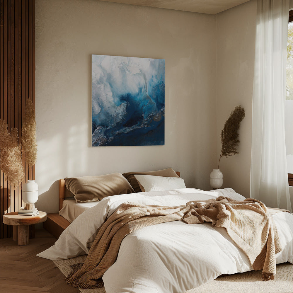 Seascape abstraction - Blue Waters | Canvas