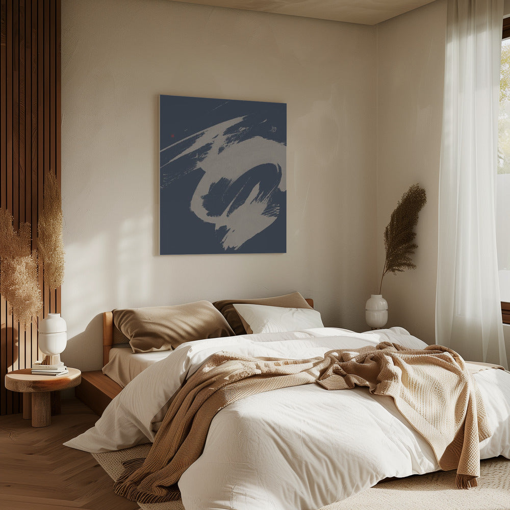In een haast | Canvas