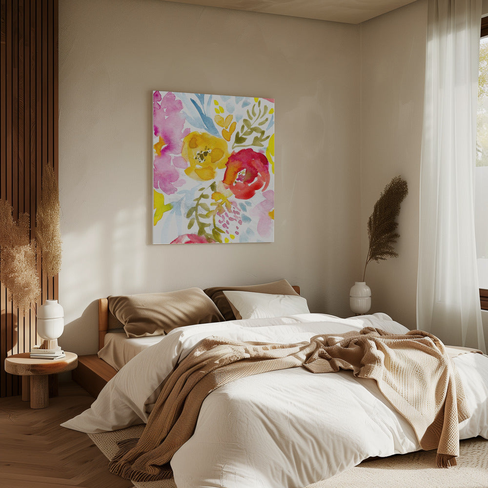 Mei Bloemen | Canvas