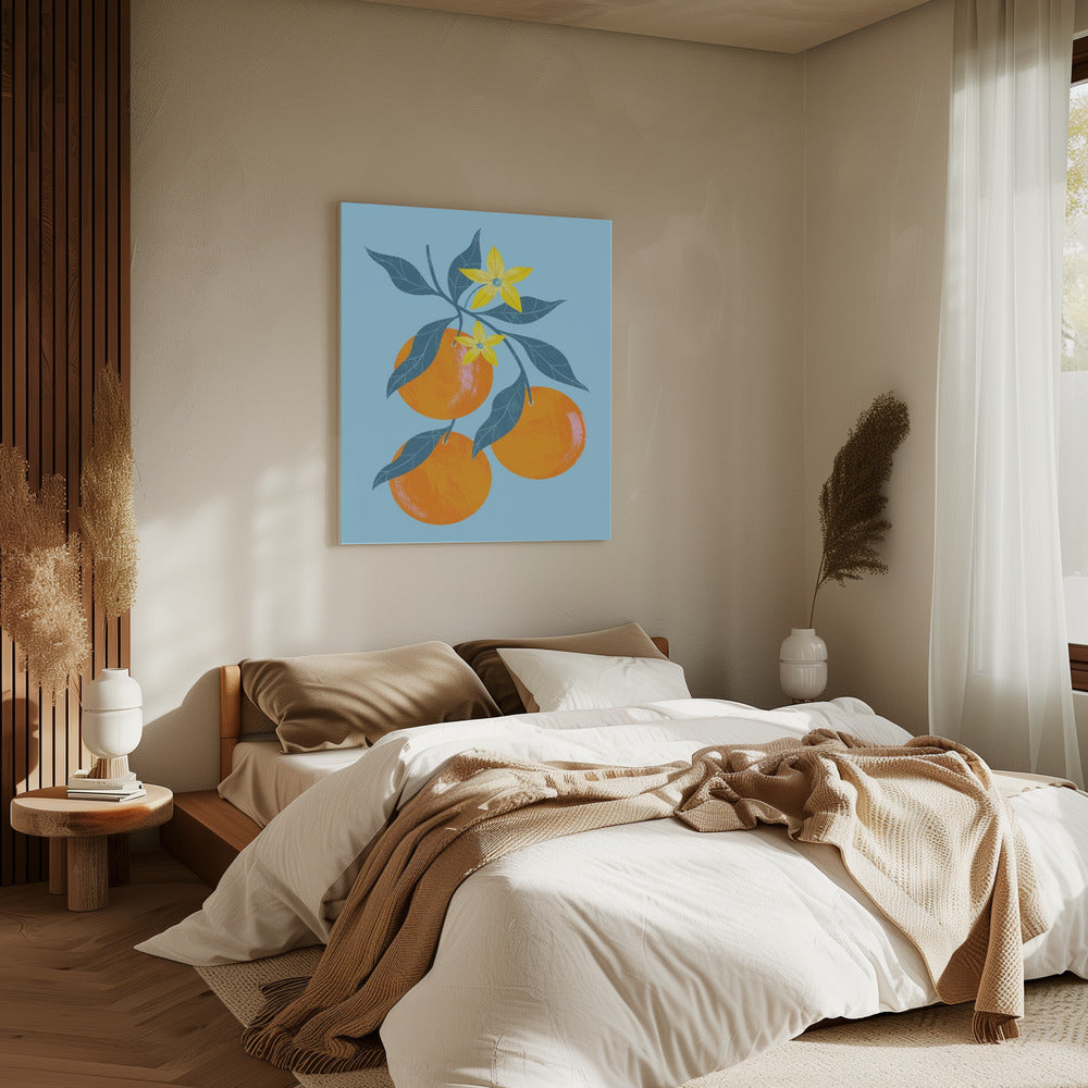 Oranje Tak | Canvas