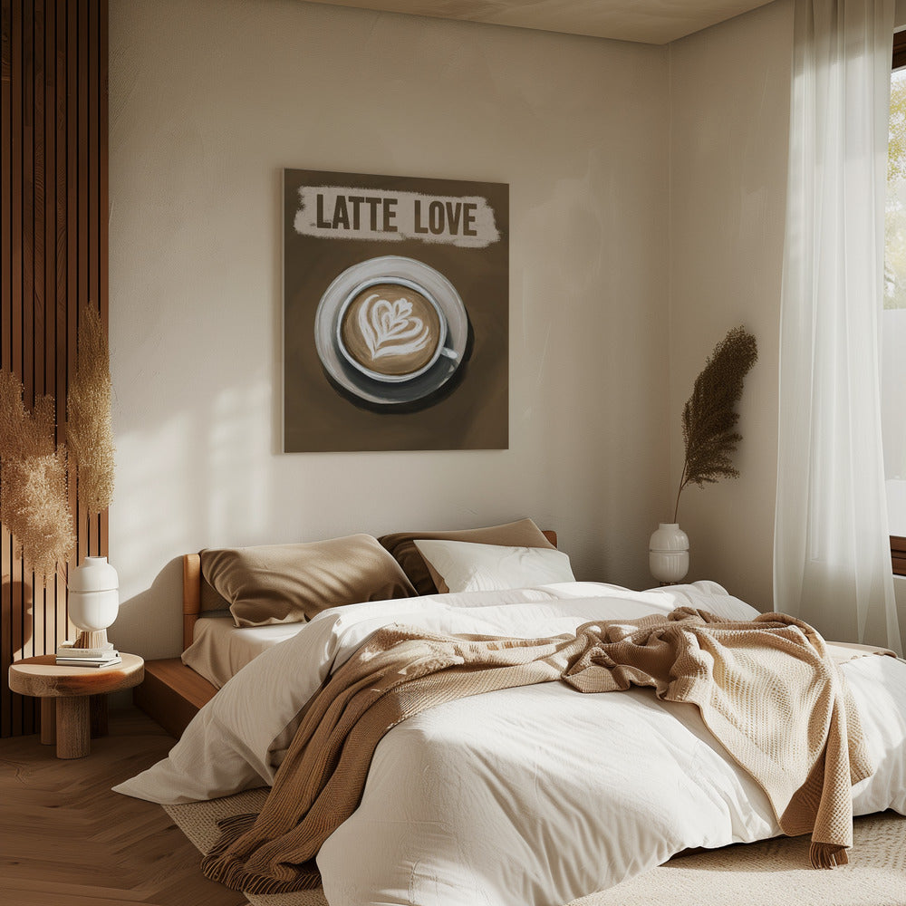 Latte Liefde | Canvas