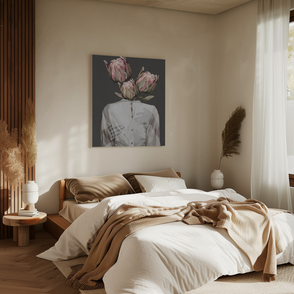 Onbekende Verlangen Nr. I (donkere Versie) | Canvas