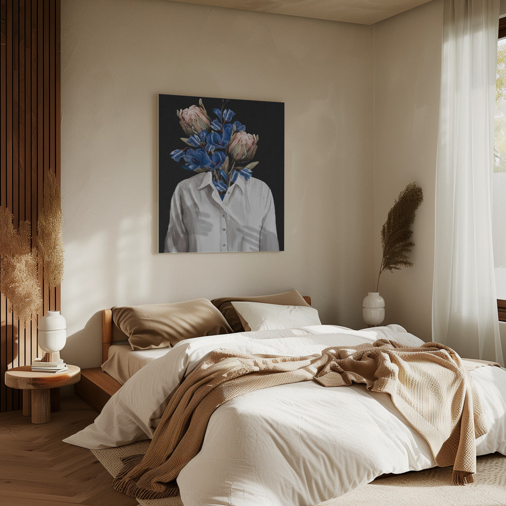 Onbekend Verlangen Nr. II (donkere versie) | Canvas