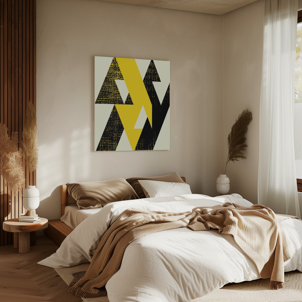 Abstracte geometrische vormen | Canvas