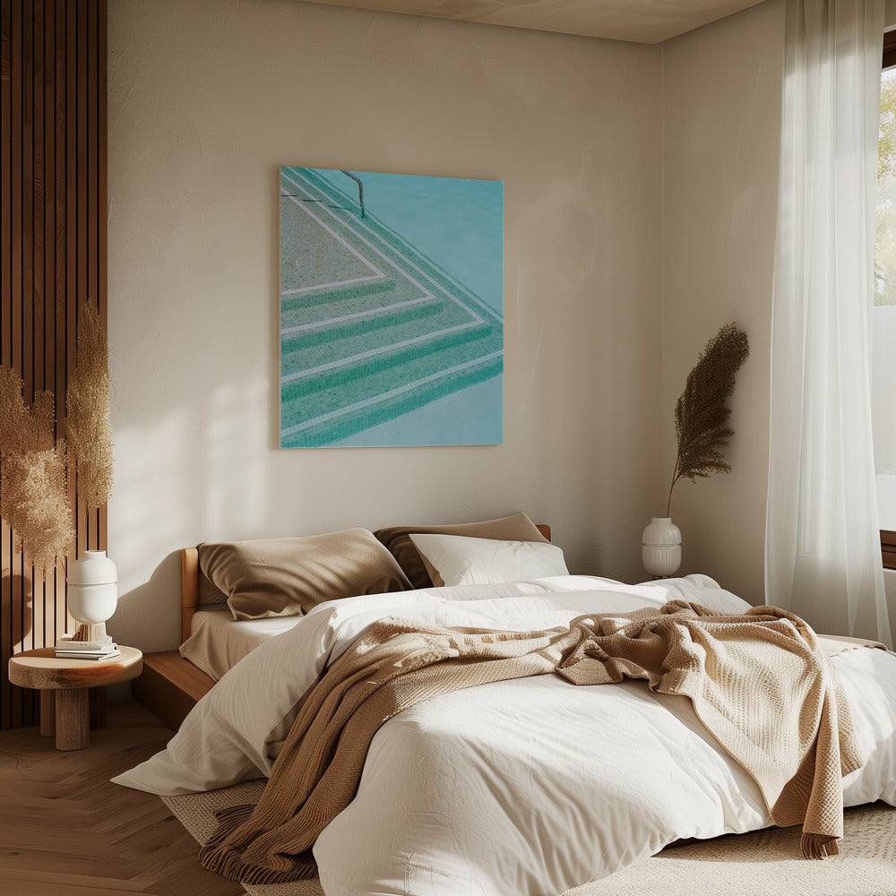 Palm Springs Zwembad Dag II | Canvas