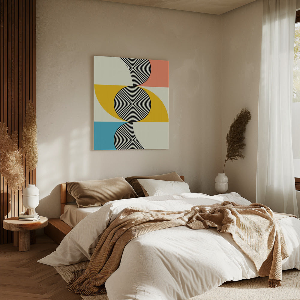Cirkels in harmonie | Canvas