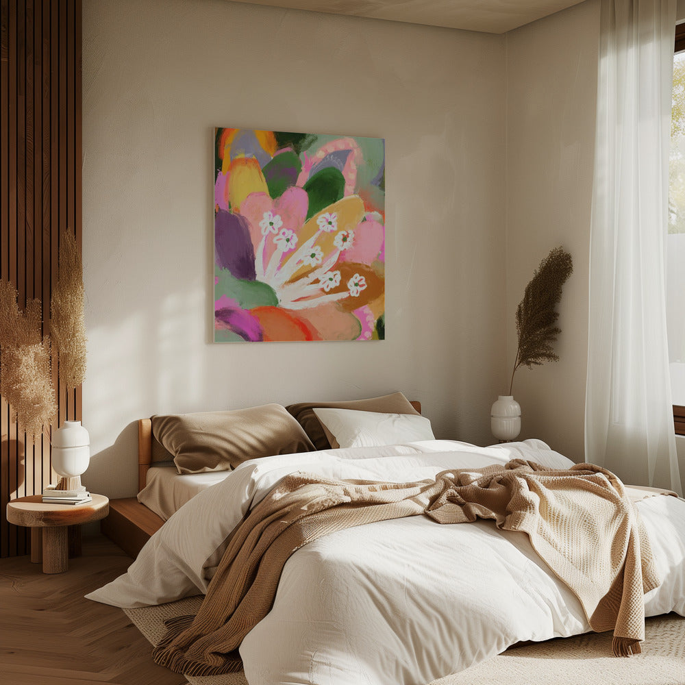 Bloeiende Fluisteringen | Canvas