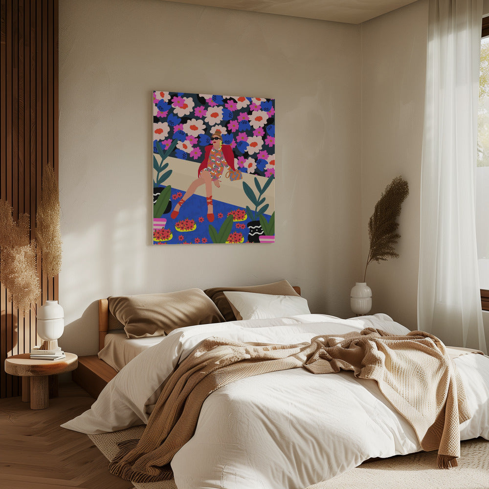 Gedurfd & Bloeiend | Canvas