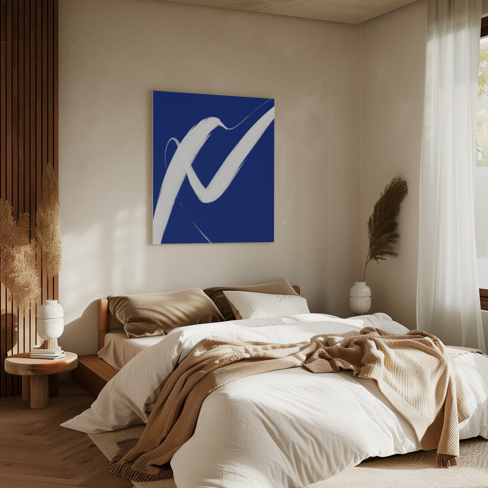 Blauwe Werveldans | Canvas