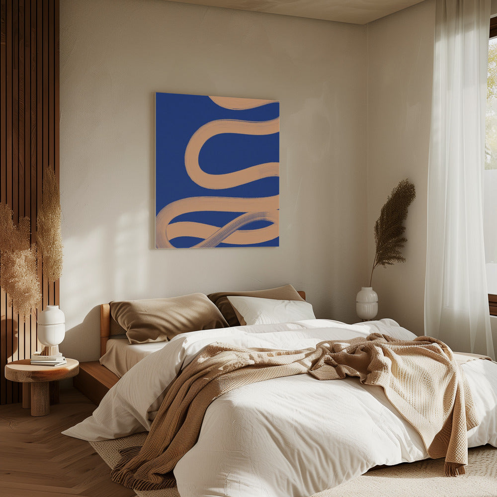Vloeiende harmonie | Canvas