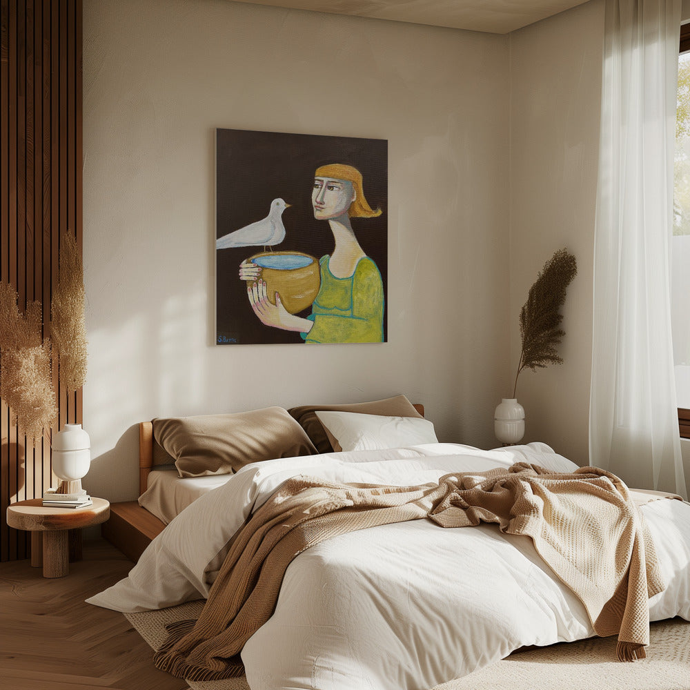 De watergever | Canvas