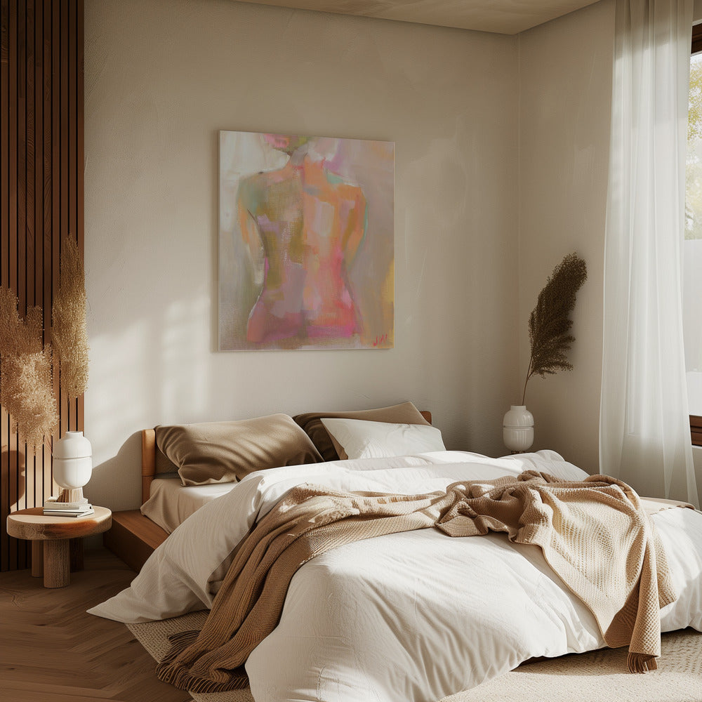 Vrouw S Rug | Canvas