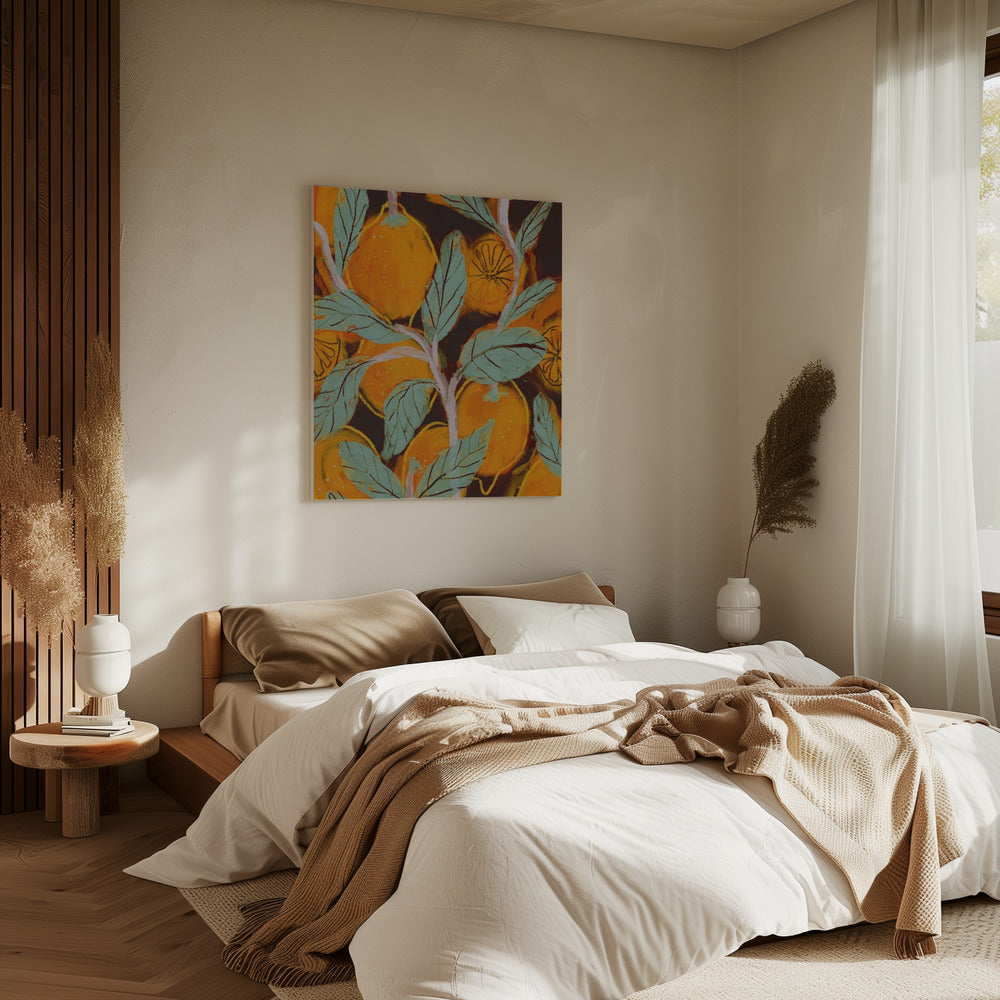 Sinaasappelboomgaard Vibes | Canvas