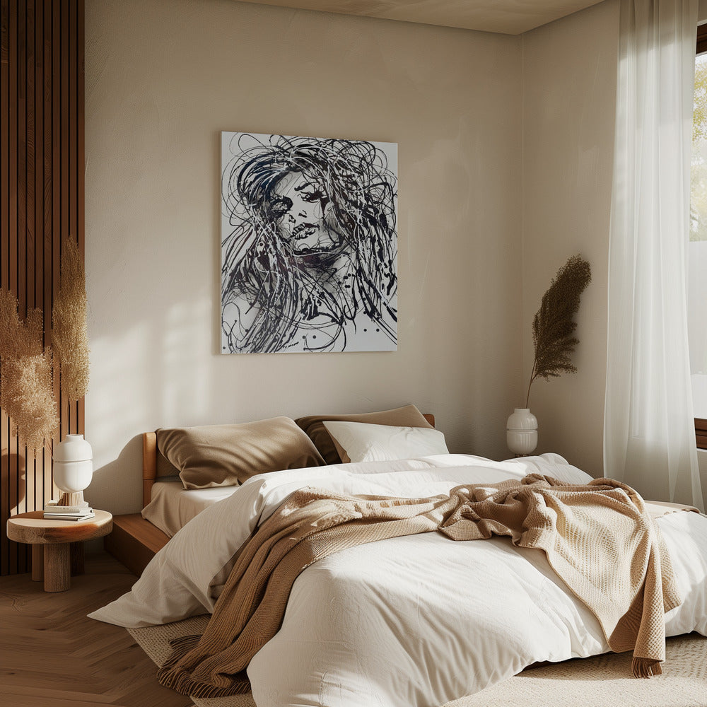 Gewoon een meisje | Canvas