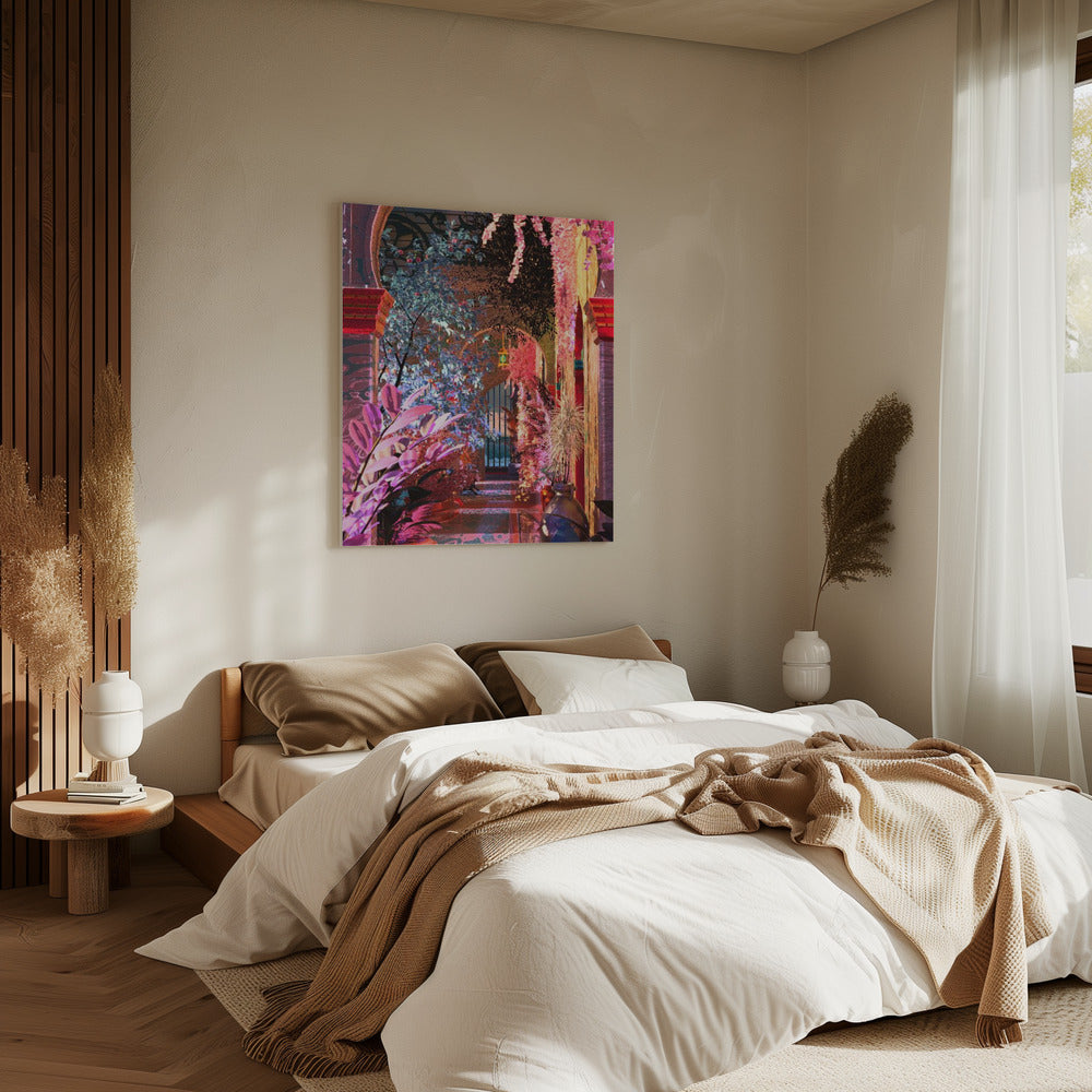 Gloeiend Paleis | Canvas