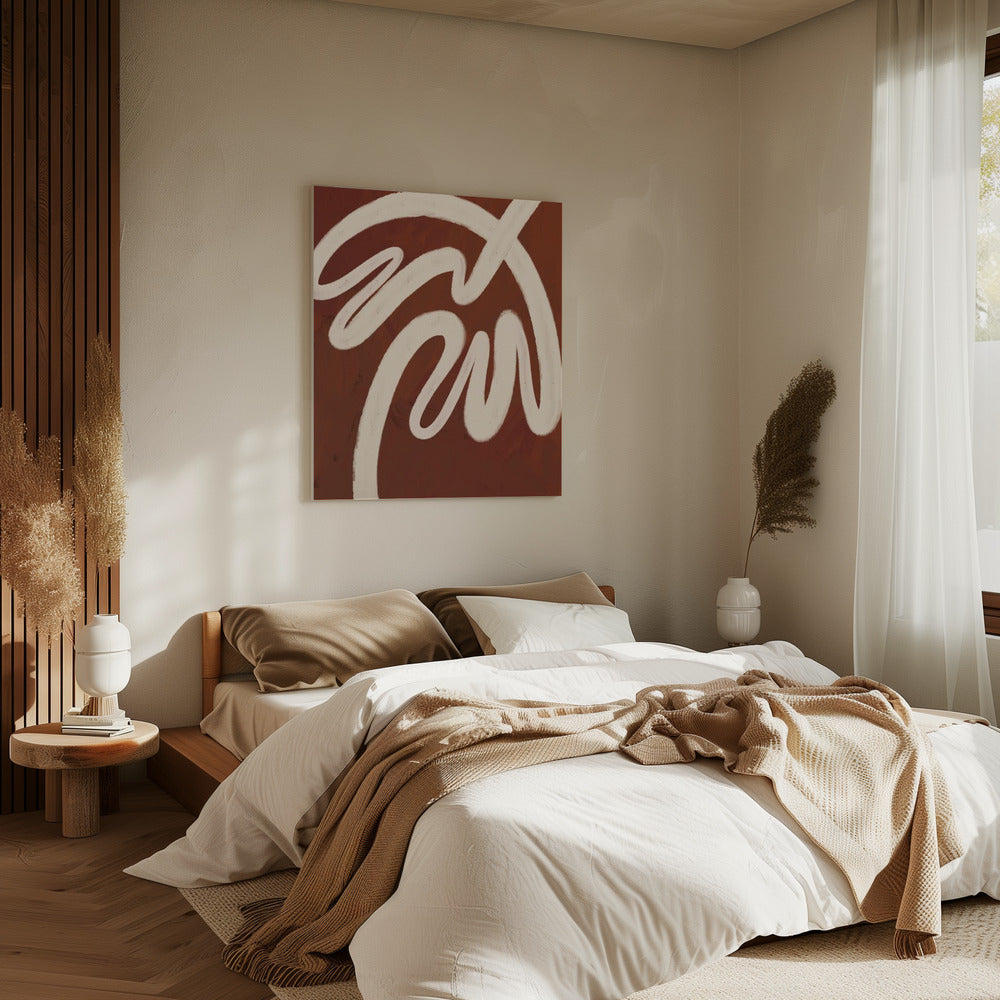Gebogen harmonie | Canvas