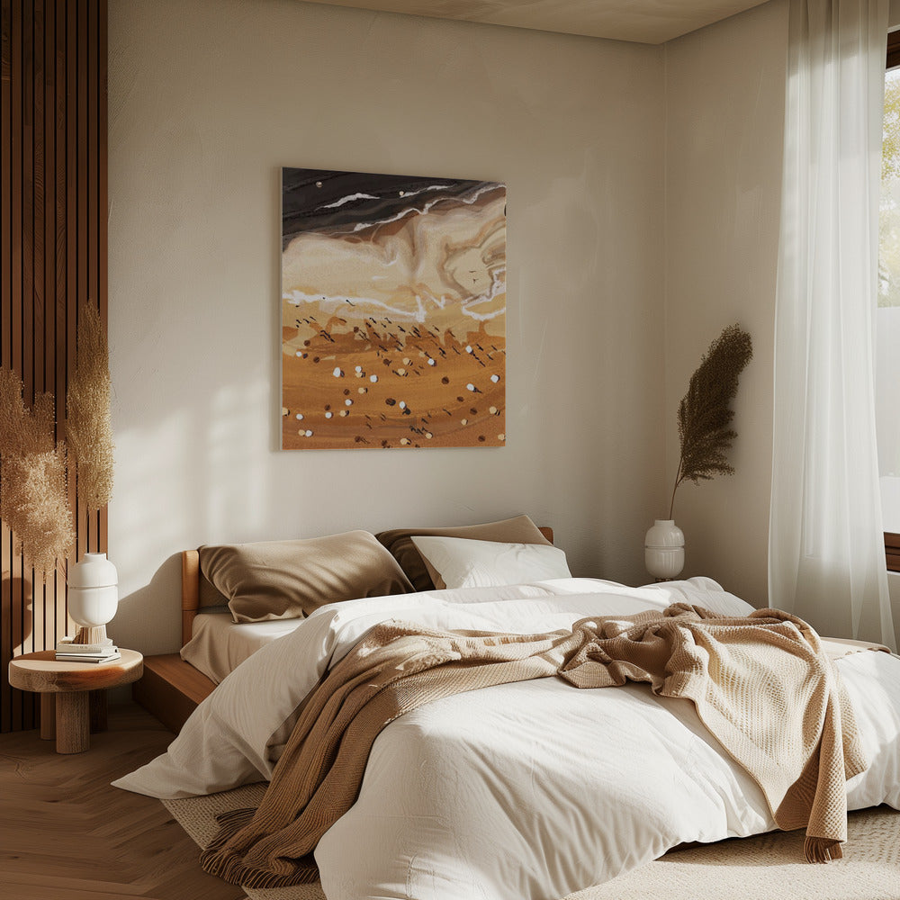 Koffiestrand | Canvas