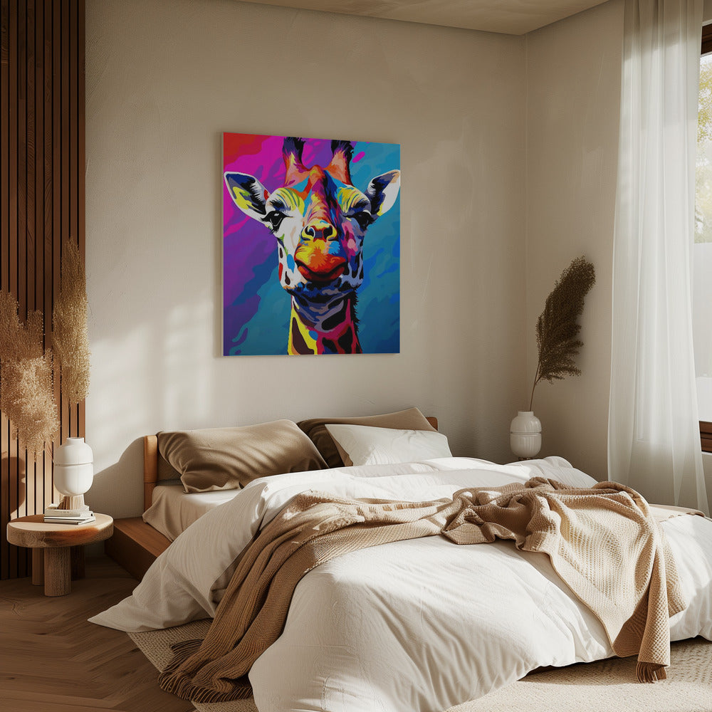 Giraf Pop Art | Canvas