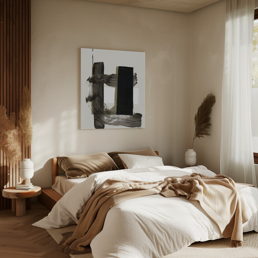 Zen Penseelwerk 3 | Canvas