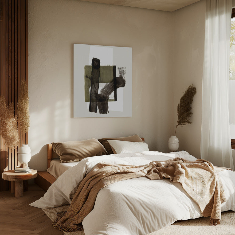 Zen Penseelwerk 4 | Canvas