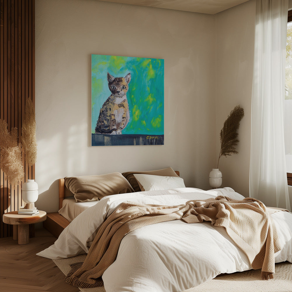 Kitten Wacht | Canvas