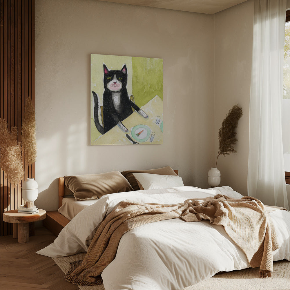 Kat eet | Canvas
