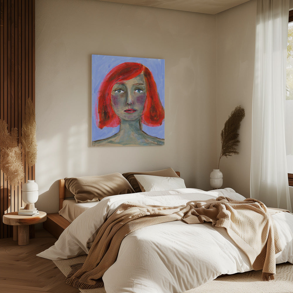 Rood Hoofd | Canvas